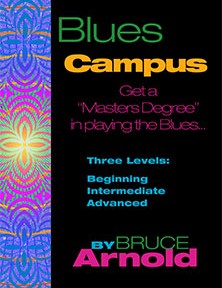 Blues Campus Guitar Course by Bruce Arnold for Muse Eek Publishing Company