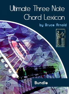Ultimate 3 Note Chord Lexicon: BUNDLE