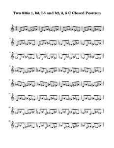 Two Triad Pair-01-036-Degree-1-b3-b5-b2-3-5-Closed-Position-Key-C-Harmonic-and-Melodic-Equivalence-V19F-by-Bruce-Arnold-for-Muse-Eek-Publishing-Inc