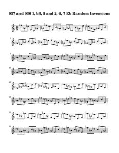 Two Triad Pair-04-037-036-Degree-1-2-b3-4-5-7-Random-Inversions-Key-Eb-Harmonic-and-Melodic-Equivalence-V19G-by Bruce Arnold for Muse Eek Publishing Inc.
