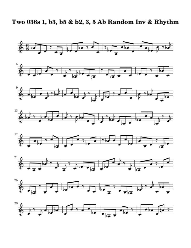 Two Triad Pair-05-036-Degree-1-b3-b5-b2-3-5-Random-Inv-Rhy-Key-Ab-Harmonic-and-Melodic-Equivalence-V19F-by-Bruce-Arnold-for-Muse-Eek-Publishing-Inc